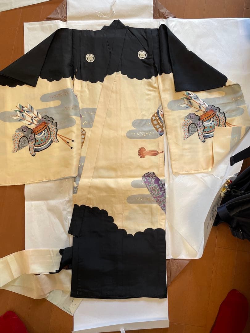 【七五三・お宮参りに】男の子着物・袴セット