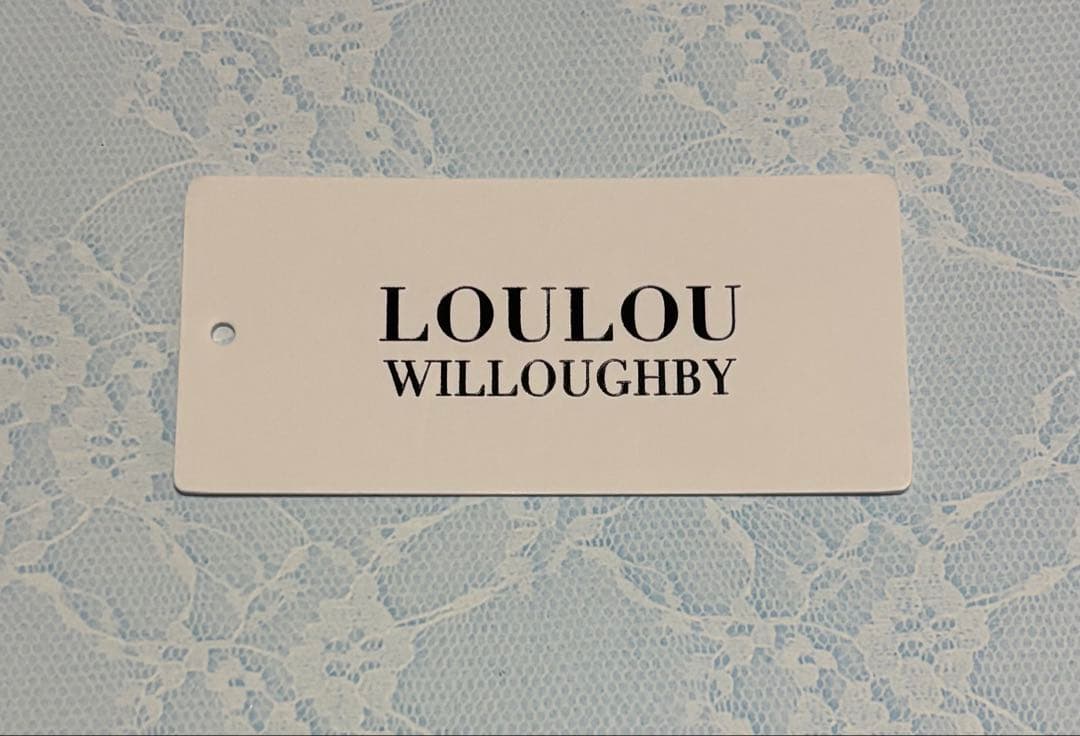 美品【LOULOU WILLOUGHBY】デニムバギーパンツ02 25年モデル