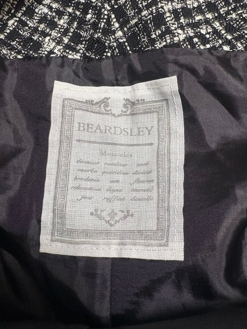 BEARDSLEY ツイード ロングワンピース　ジャンパースカート