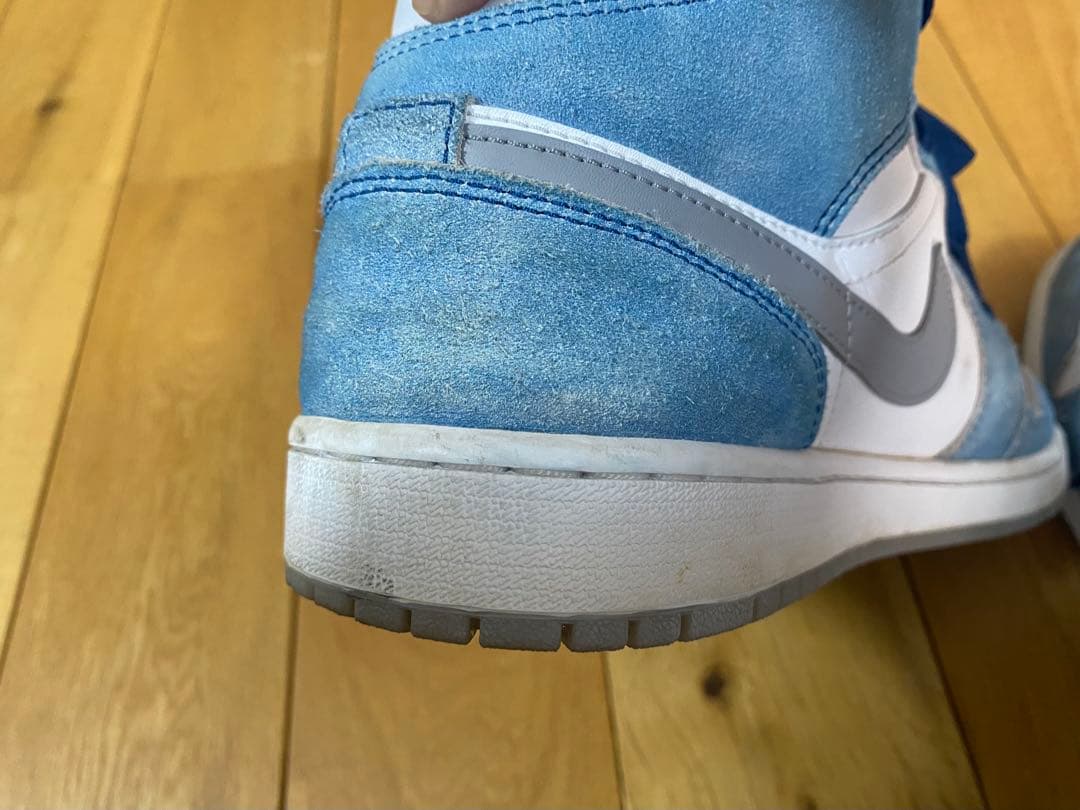 靴 Nike Air Jordan 1 Mid white Hyper