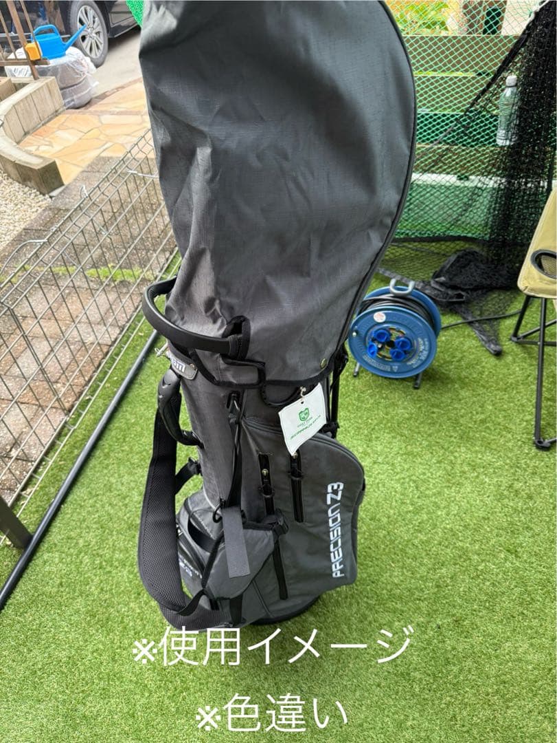 新品 未使用 PRECISION Z3 ブラック キャディバッグ PGM ゴルフ