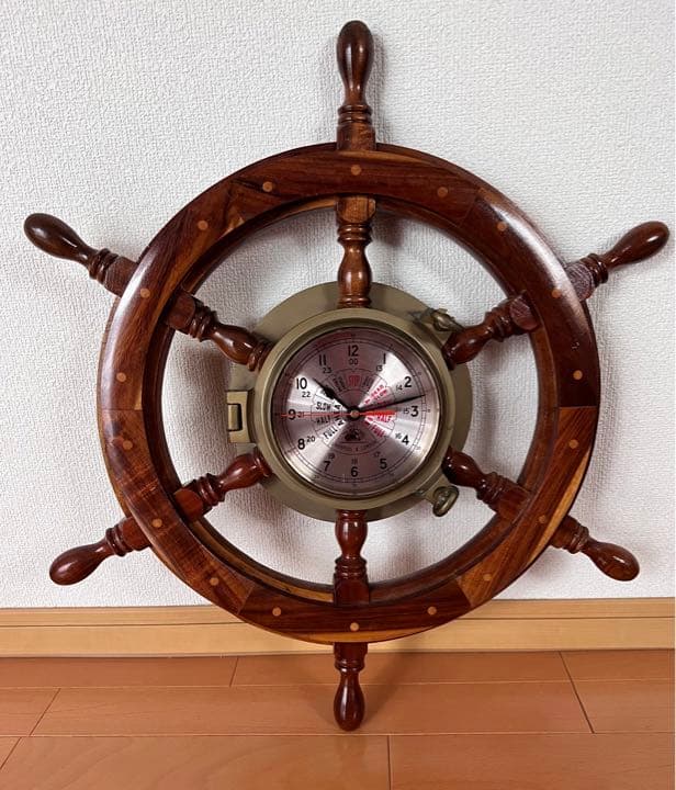 マリン風掛け時計