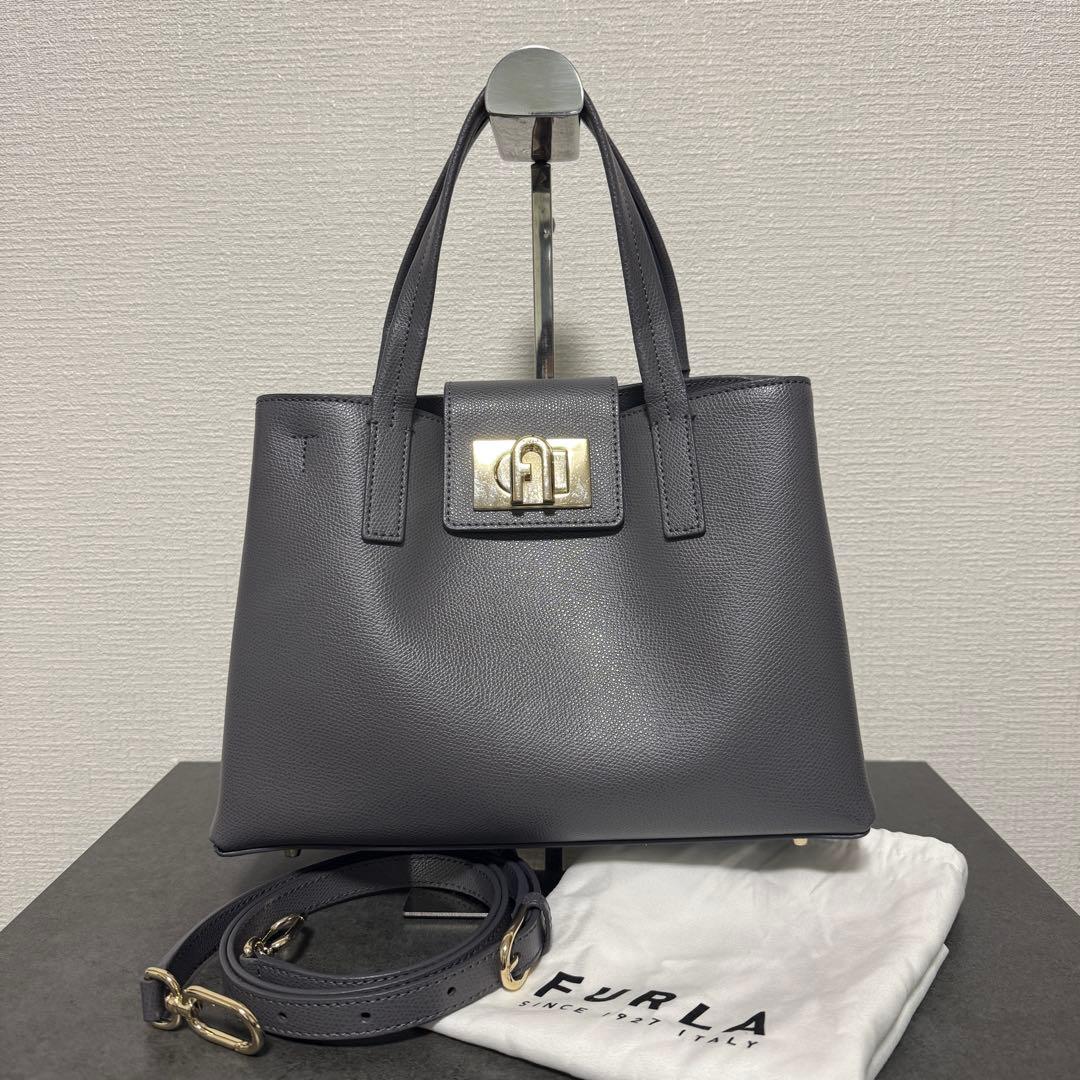 美品 FURLA フルラ 1927 M トートバッグ ショルダーバッグ