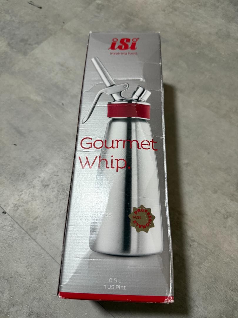 iSi Gourmet Whip 0.5L ステンレス製