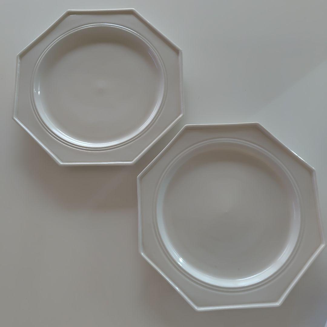 濱岡健太郎 八角プレート 24cm 2枚セット