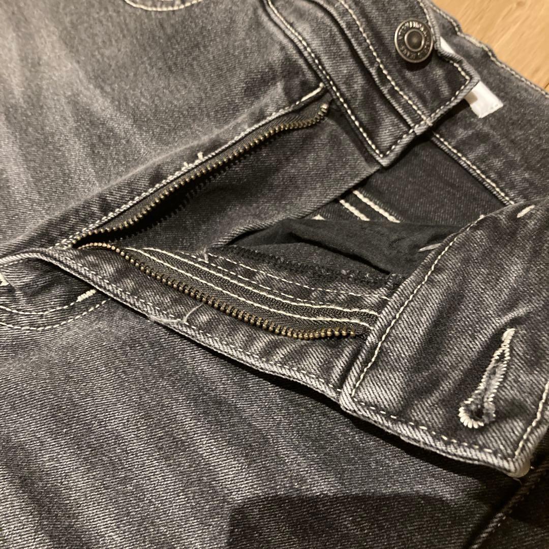 SNIDEL ジーンズ　スナイデル　デニム　ブラック　size00 ストレッチ
