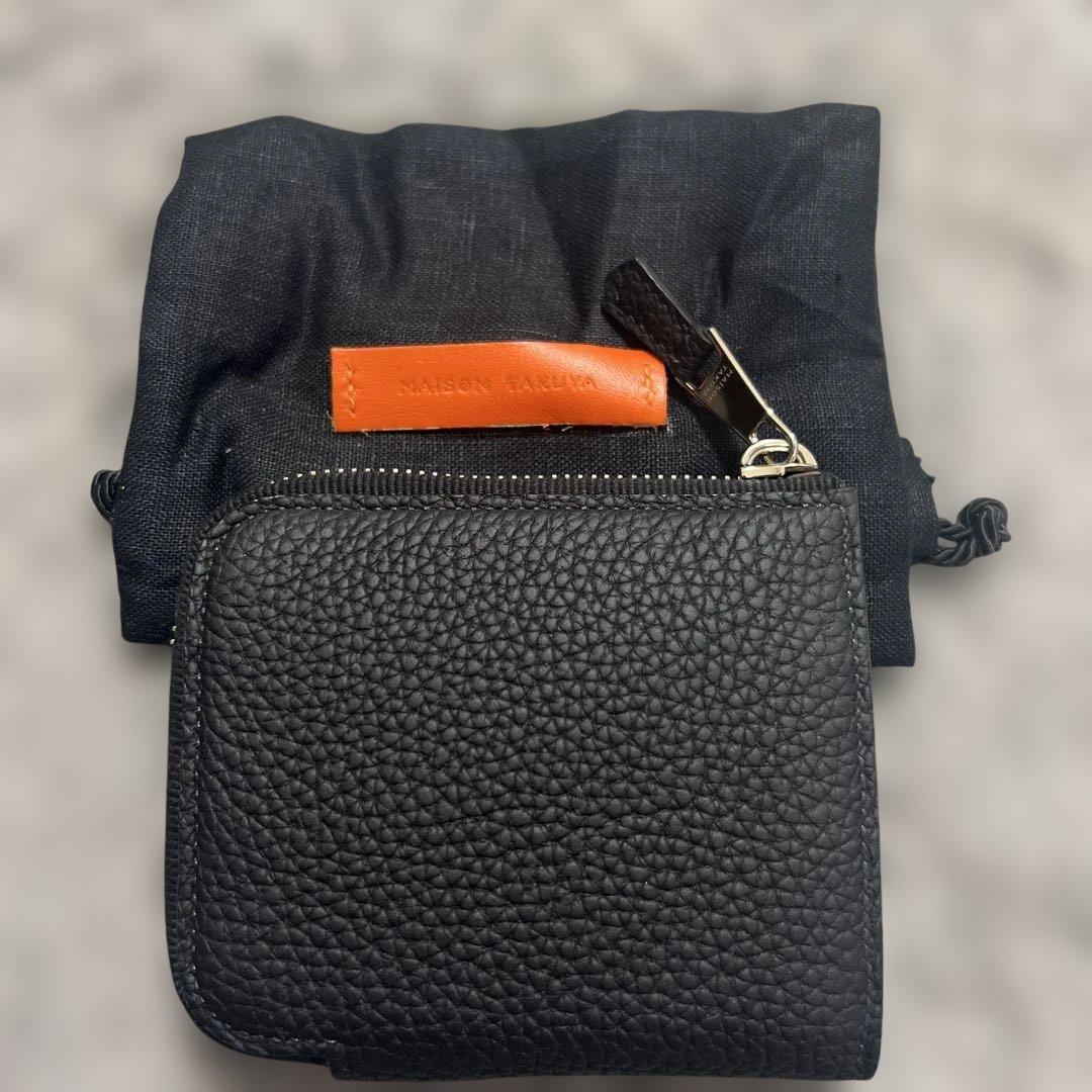 MAISON TAKUYA コンパクトウォレット　L字型ジップウォレット　未使用