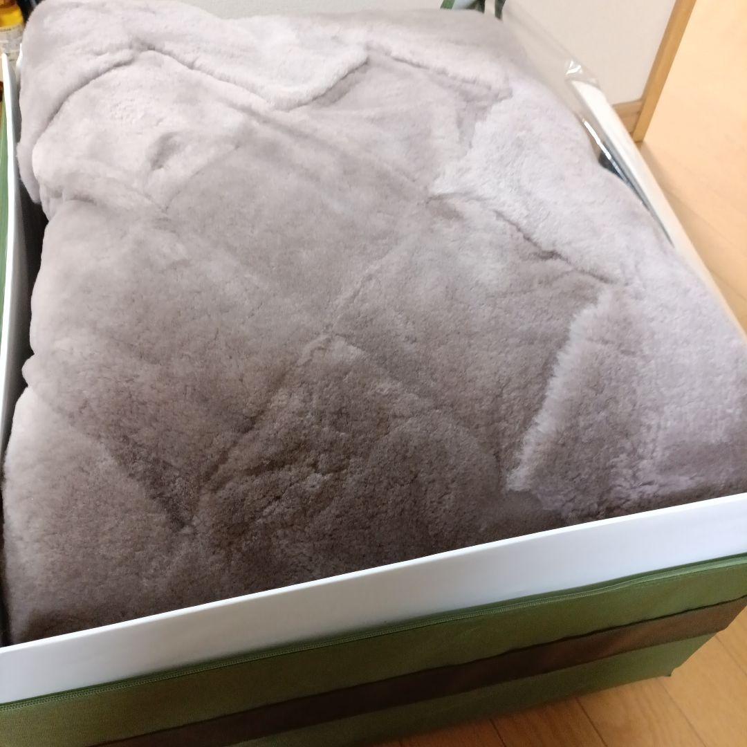 未使用品　東京西川　ムートンシーツ　ロイヤルシープトン　シングル