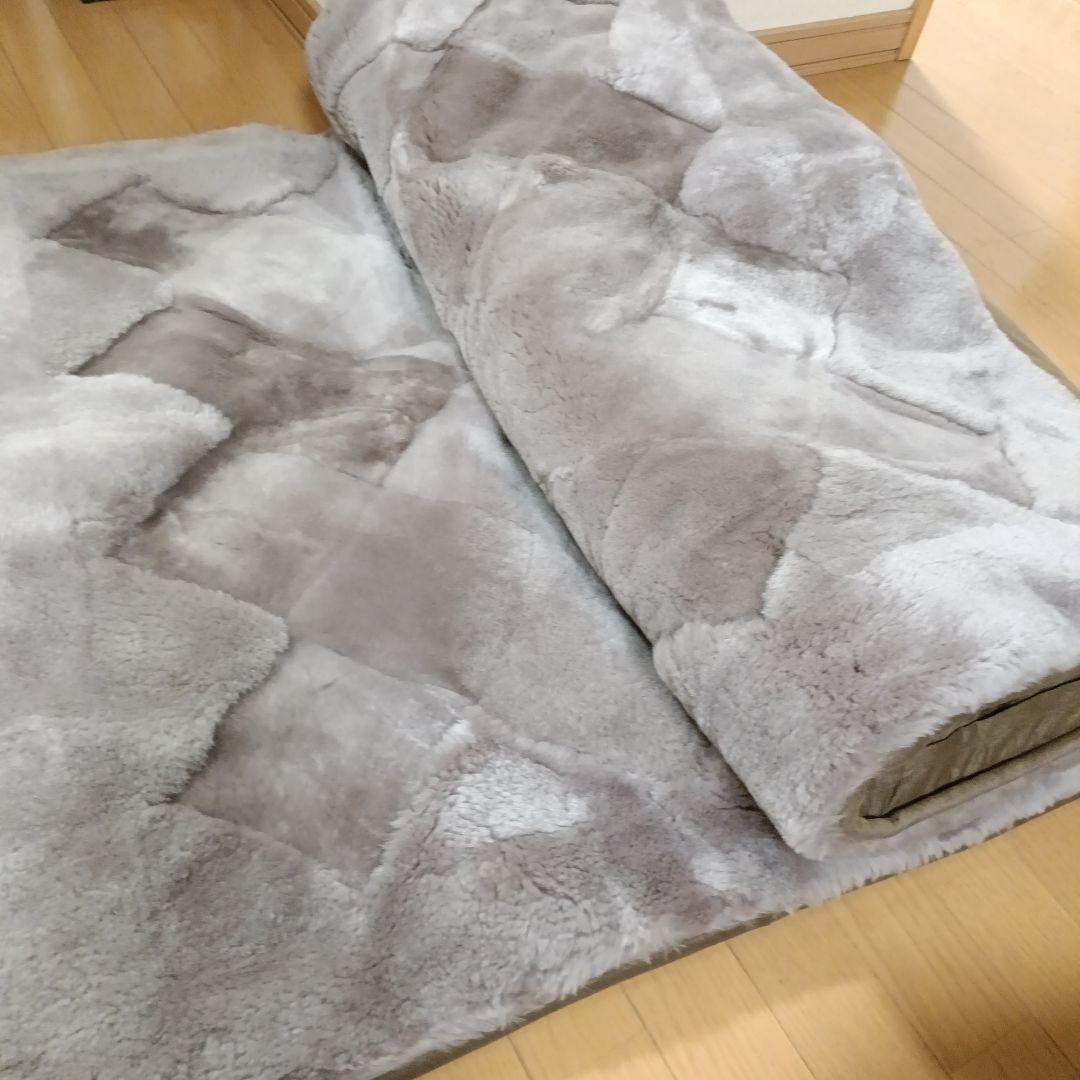 未使用品　東京西川　ムートンシーツ　ロイヤルシープトン　シングル