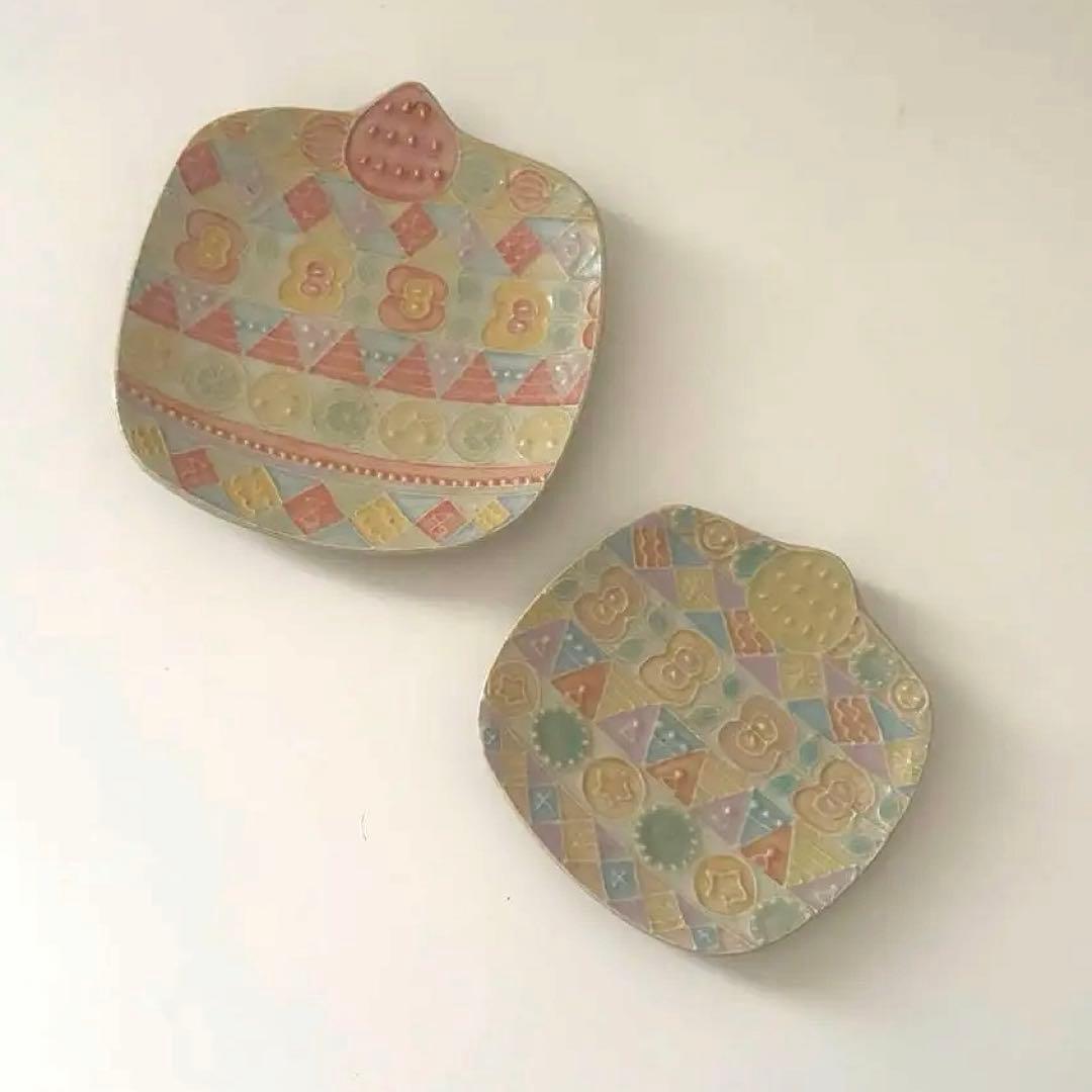 中村かりん さん　ケーキ プレート 2枚セット