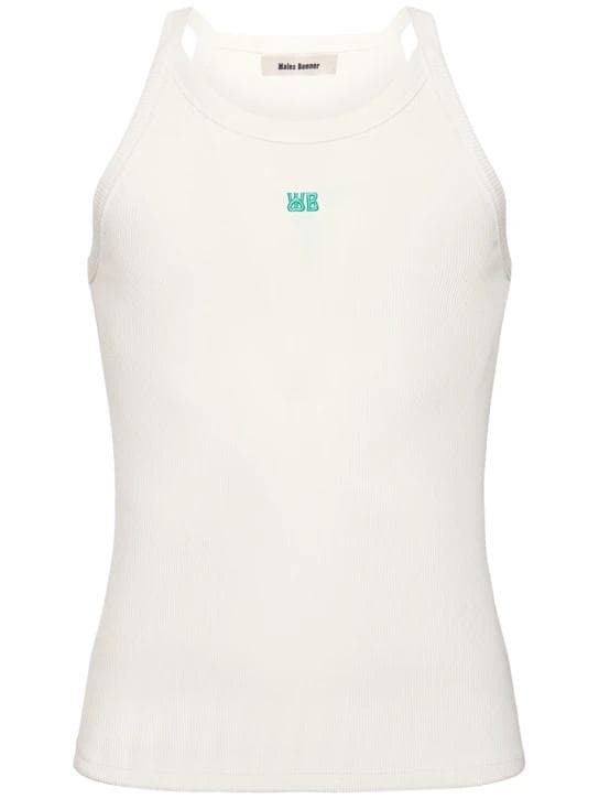 【定価3.4万】WALES BONNER リブ ニット タンクトップ S