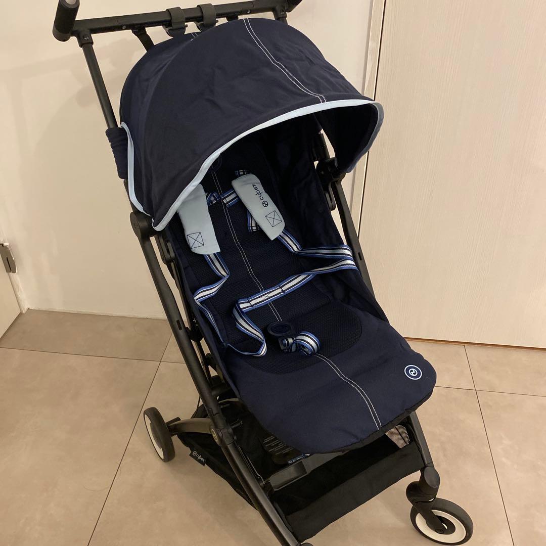 cybex LIBELLE ネイビー 折りたたみ式 ベビーカー フルオプション品