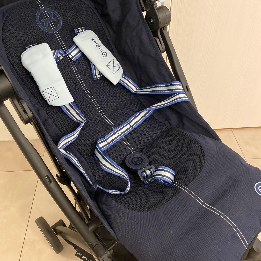 cybex LIBELLE ネイビー 折りたたみ式 ベビーカー フルオプション品