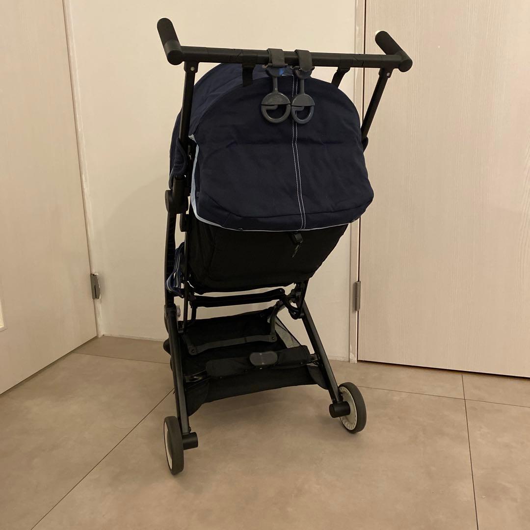 cybex LIBELLE ネイビー 折りたたみ式 ベビーカー フルオプション品