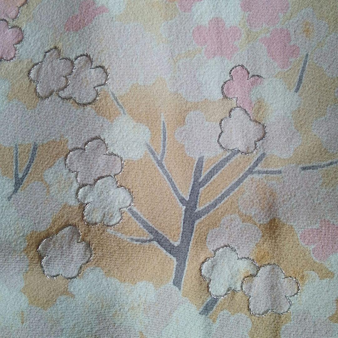 着物リメイクワンピース留袖ドレス春山