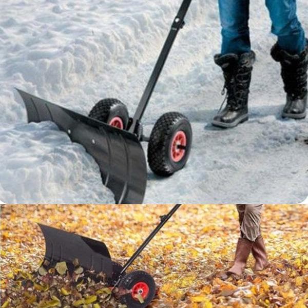 雪かき スノープッシャー 除雪 スコップ スノーダンプ