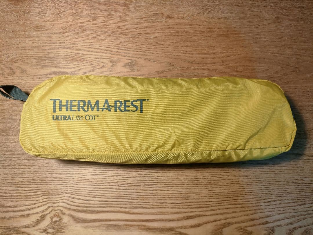 軽量コンパクト！THERMAREST ウルトラライトコット