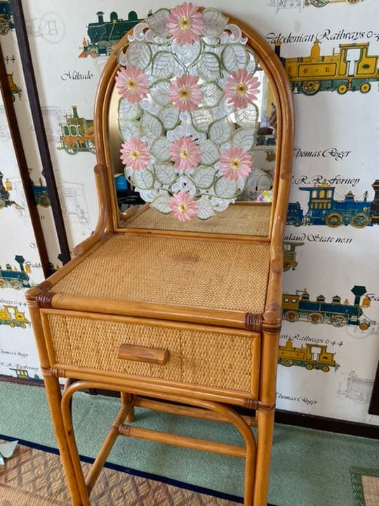 籐　ラタンドレッサー（椅子なし）　美品　最終セール❣️