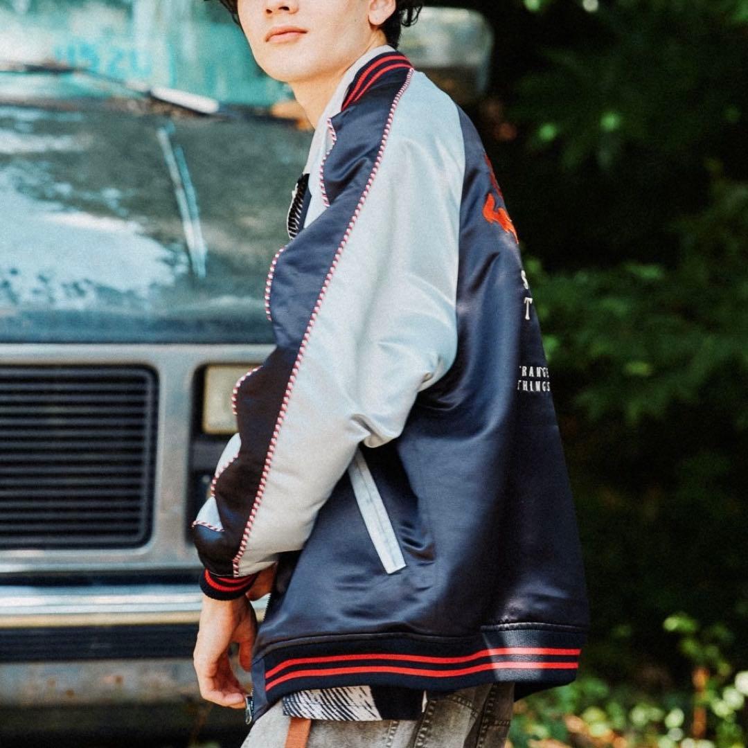 【STRANGER THINGS】ニコアンドコラボ リバーシブルブルゾン