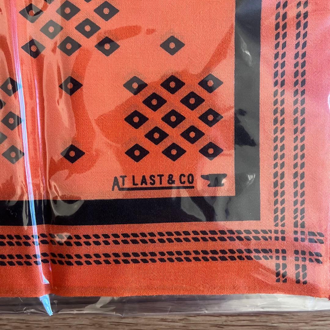 小物 atlast&co BANDANA ORANGE