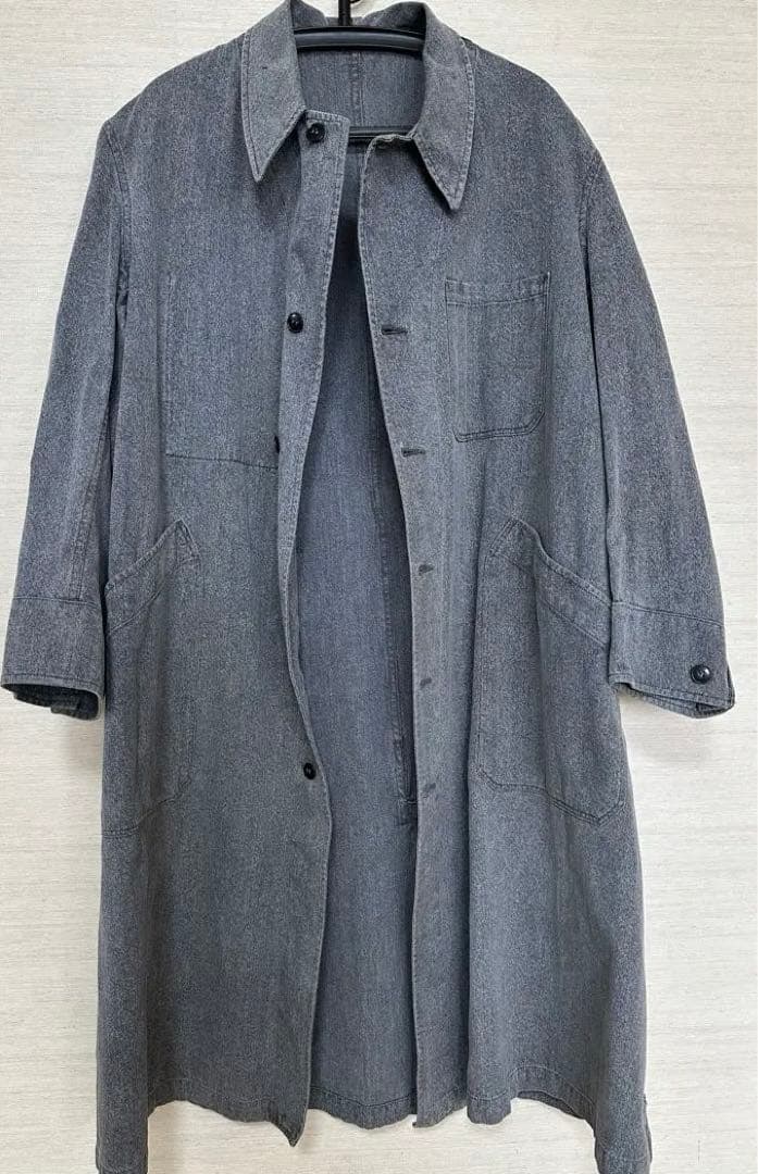 フランス軍 ブラックシャンブレーコート