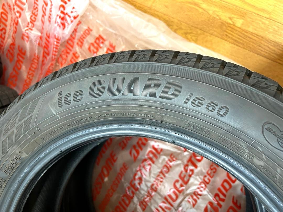 スタッドレスタイヤ 155/65R14 ヨコハマ　IG60 4本セット