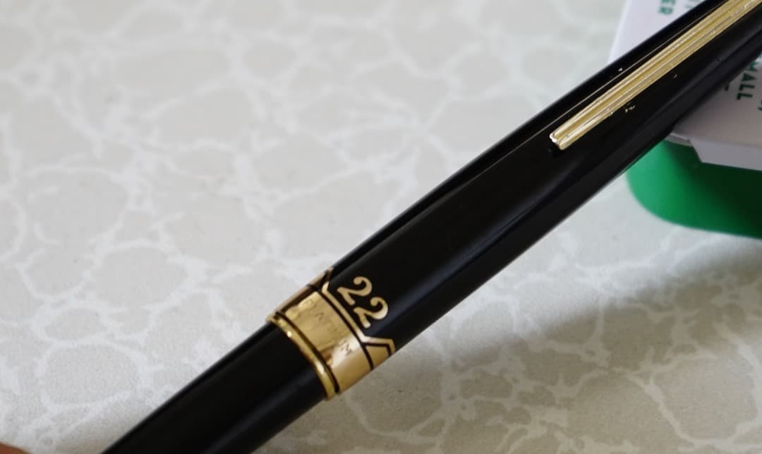 【希少】プラチナ万年筆 22 金ペン K22 [極細/細字] 昭和レトロ