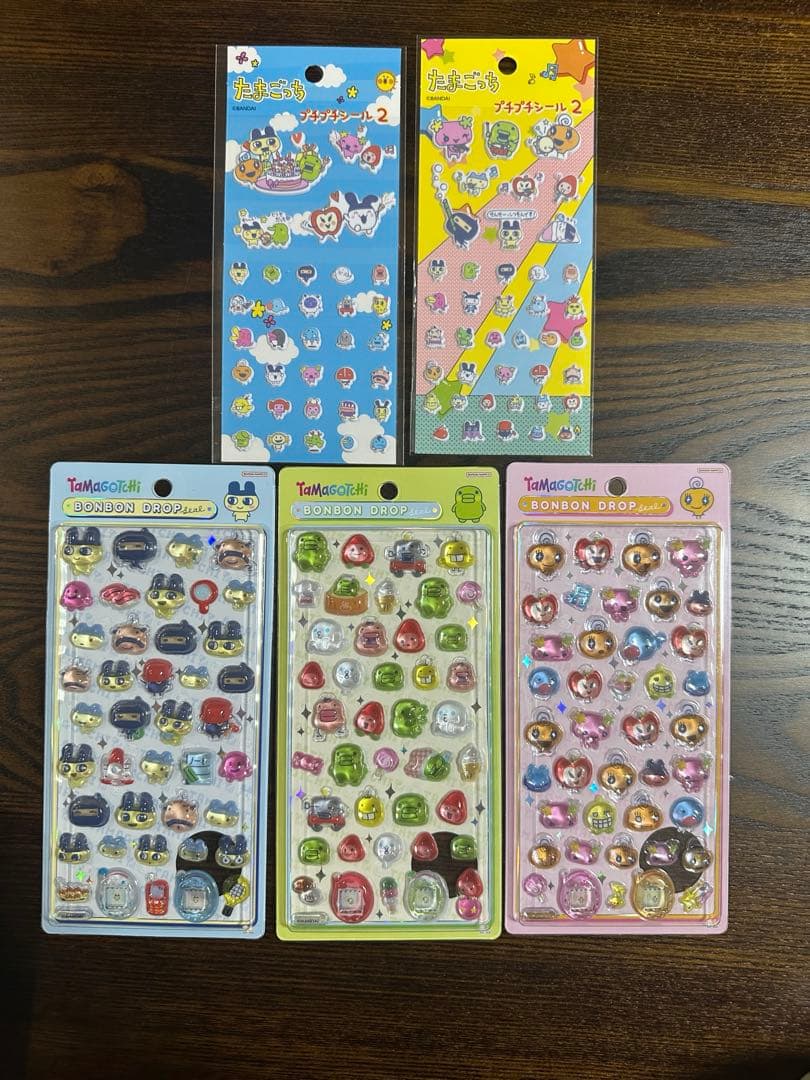 ボンボンドロップシール　うるちゅる　まとめ売り16枚　サンリオたまごっちパワパフ