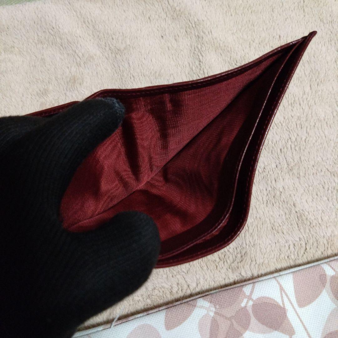 90s CELINE セリーヌ 二つ折り財布 スウェード マカダム コンパクト