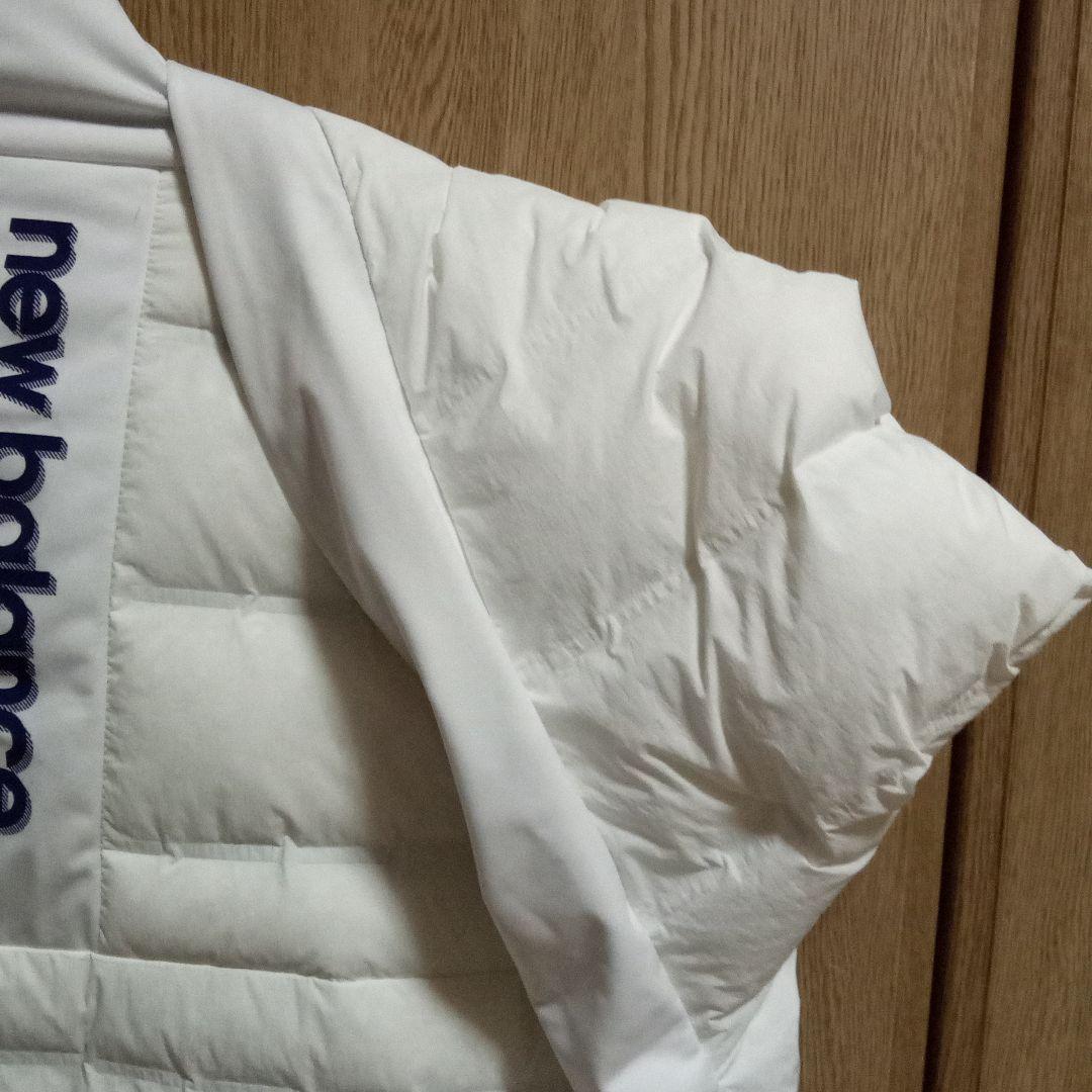 new balance ゴルフジャケット サイズ5 ホワイト　メンズ