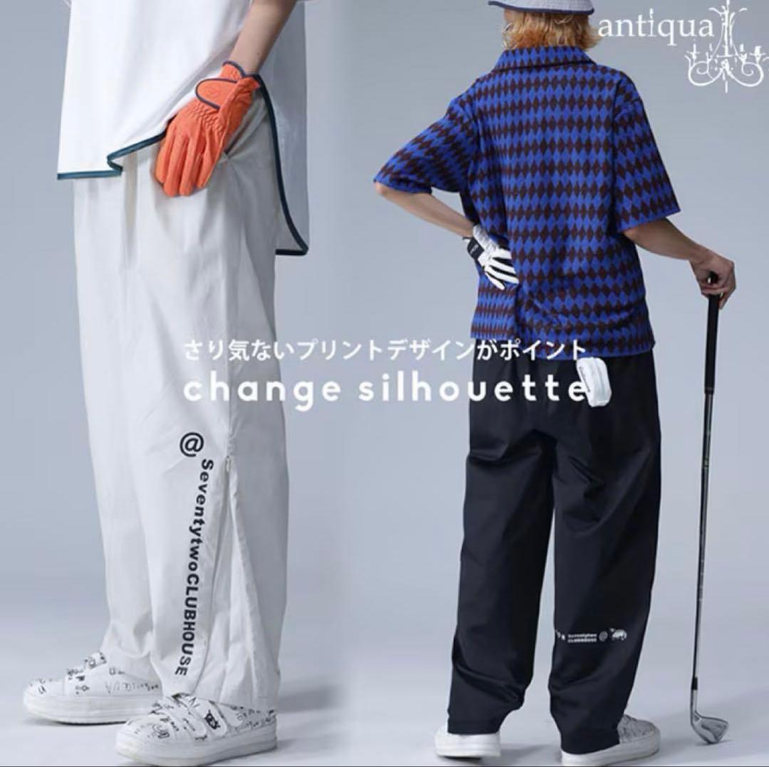 【新品】 完売品【ANTIQUAGOLF×STCH】 ブラック　M ユニセックス