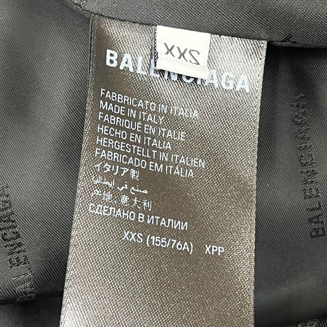 バレンシアガ 23SS ミニマルトラックスーツ ジップアップジャケット ブルゾン