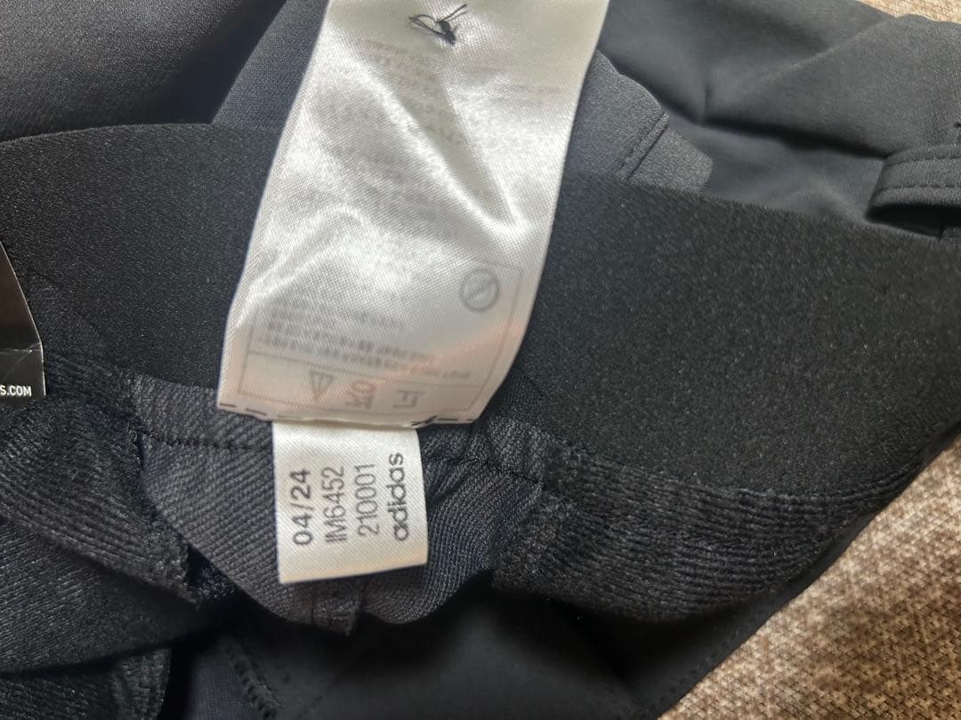 adidas IM6452 ブラック ゴルフパンツ　W79-88