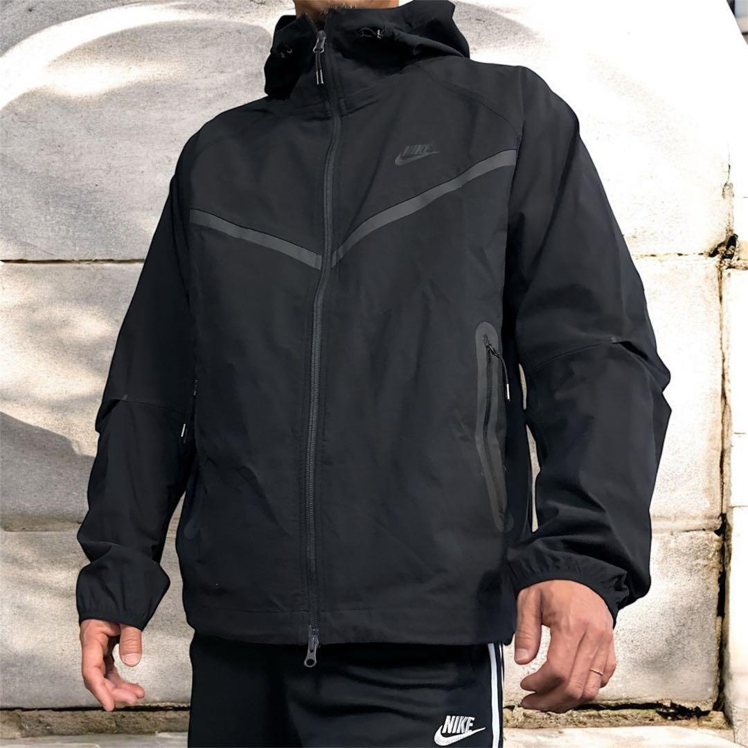 NIKE テックウィンドランナー ウーブンフルジップ ジャケット L(着画あり)