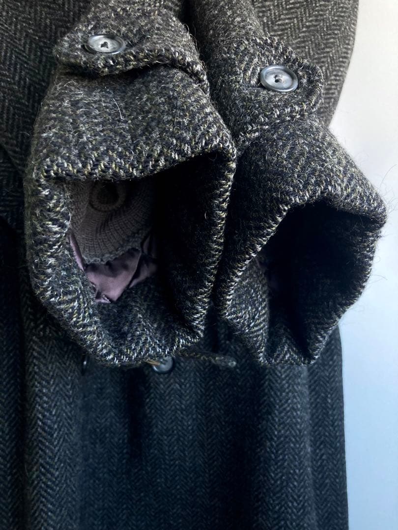 ジャケット・アウター 60s Vintage Heavy Tweed Wool Gang Coat
