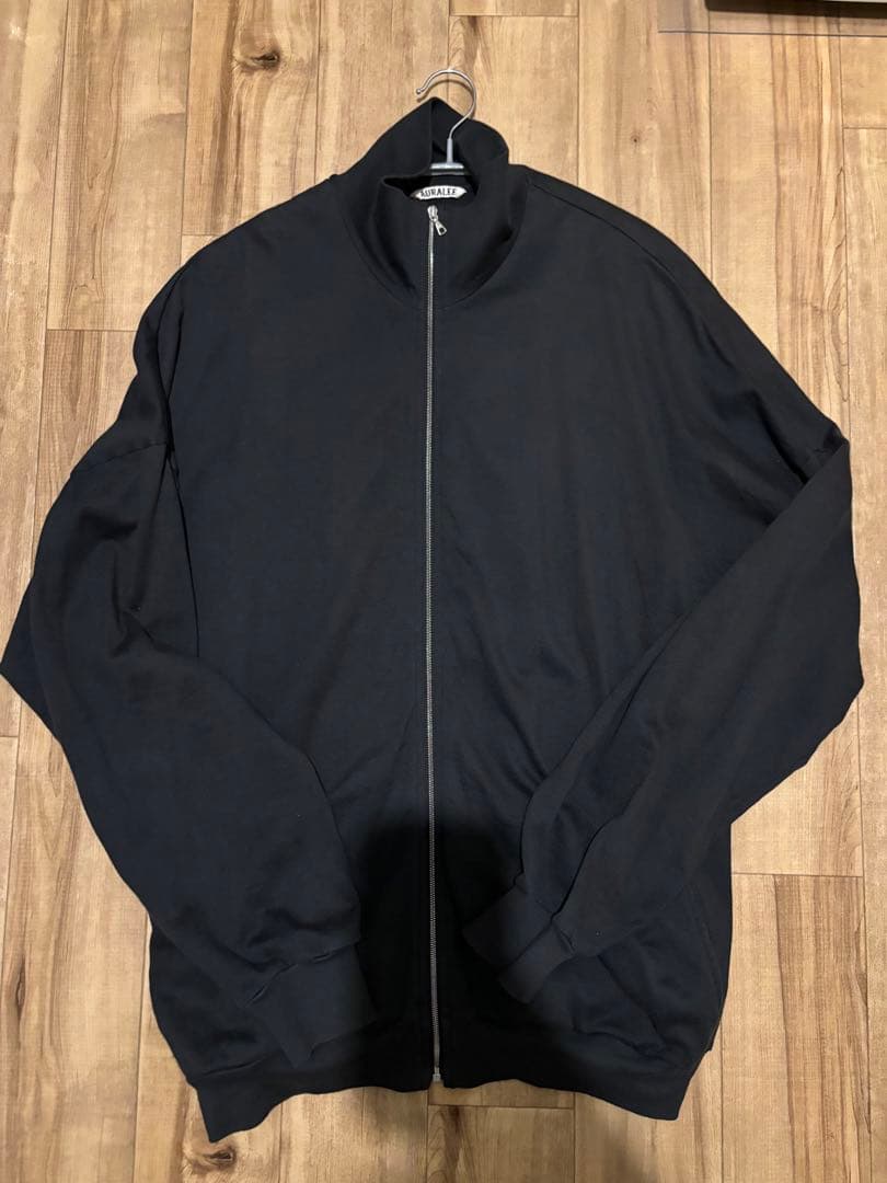 SUPER HIGH GAUGE SWEAT ZIP CARDIGAN ブラック