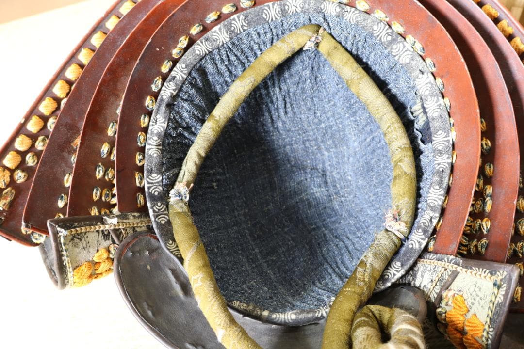 BLACK【等身大甲冑】武者鎧 赤具足一式 光忍作 約50年前製サムライ鎧