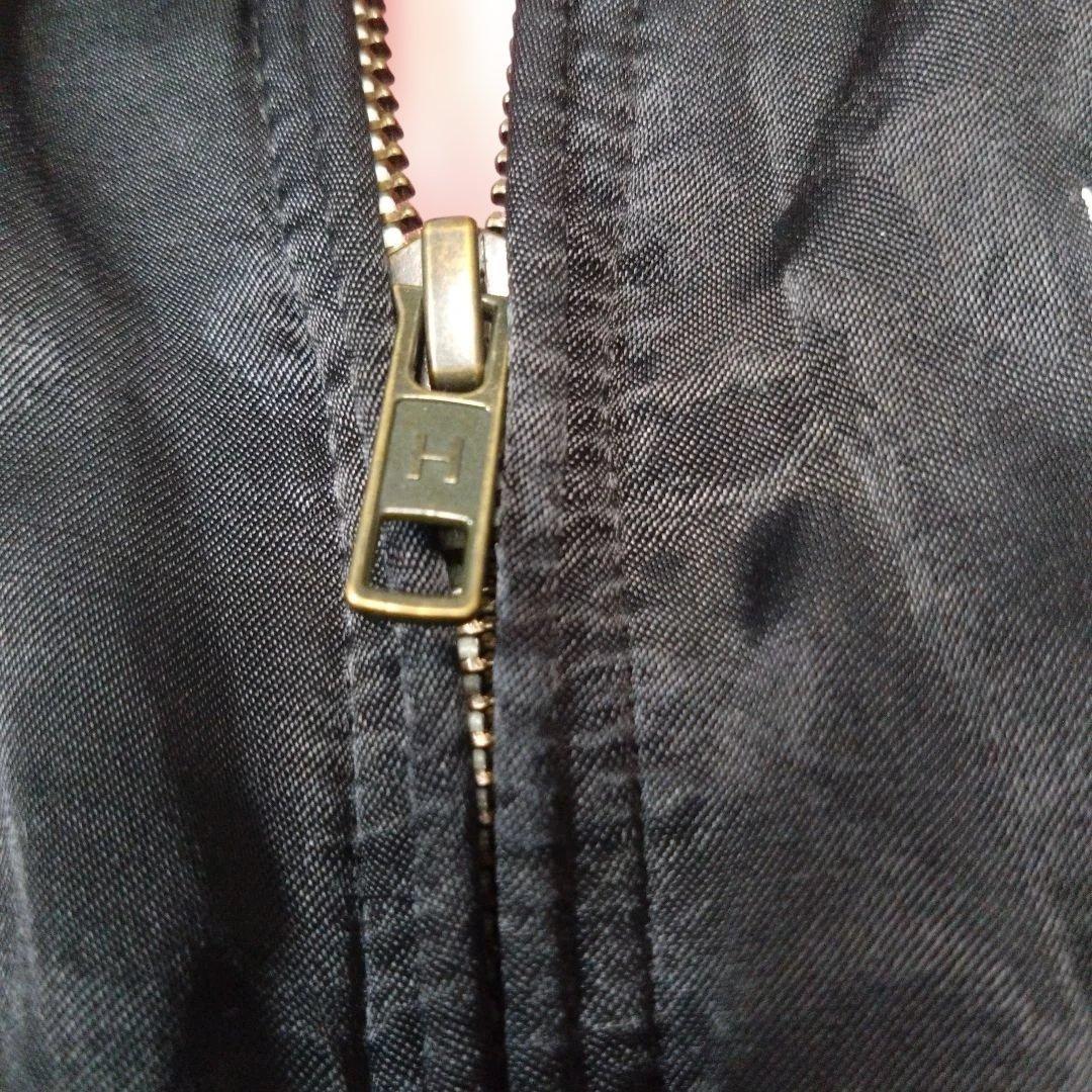 人気HOUSTON スカジャン 鷹と日本地図　 Lサイズ レーヨン