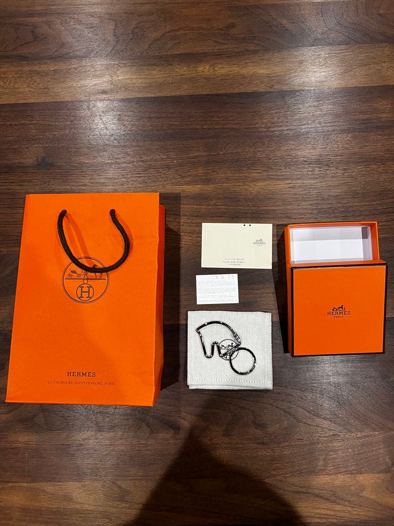 HERMES エルメス キーホルダー シュヴァル 未使用
