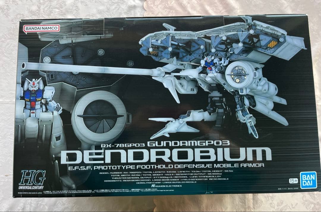 ガンプラ ガンダム試作3号機 デンドロビウム HG 0083