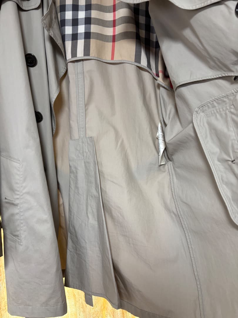 BURBERRY BRIT　ノバチェック　トレンチコート [背抜き] XXL