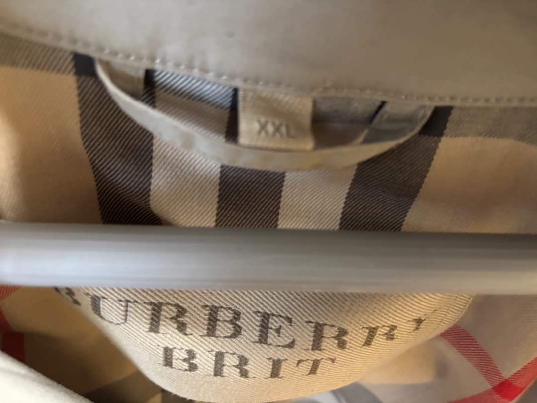 BURBERRY BRIT　ノバチェック　トレンチコート [背抜き] XXL