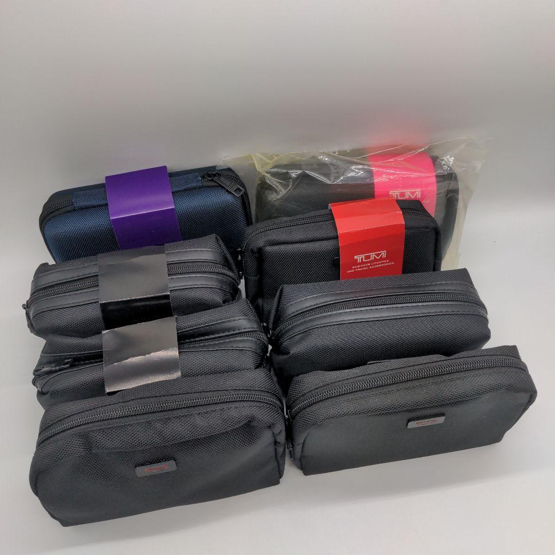 非売品 未使用 中身あり tumi トラベル ポーチ アメニティ 8点セット