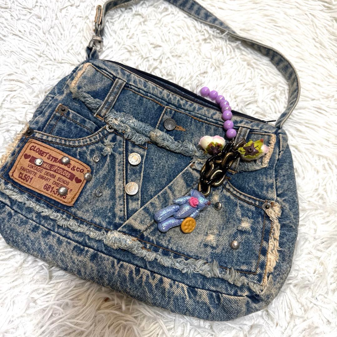 ももす53 　MotherCart 2段式プレミアムカート変えデニムセット