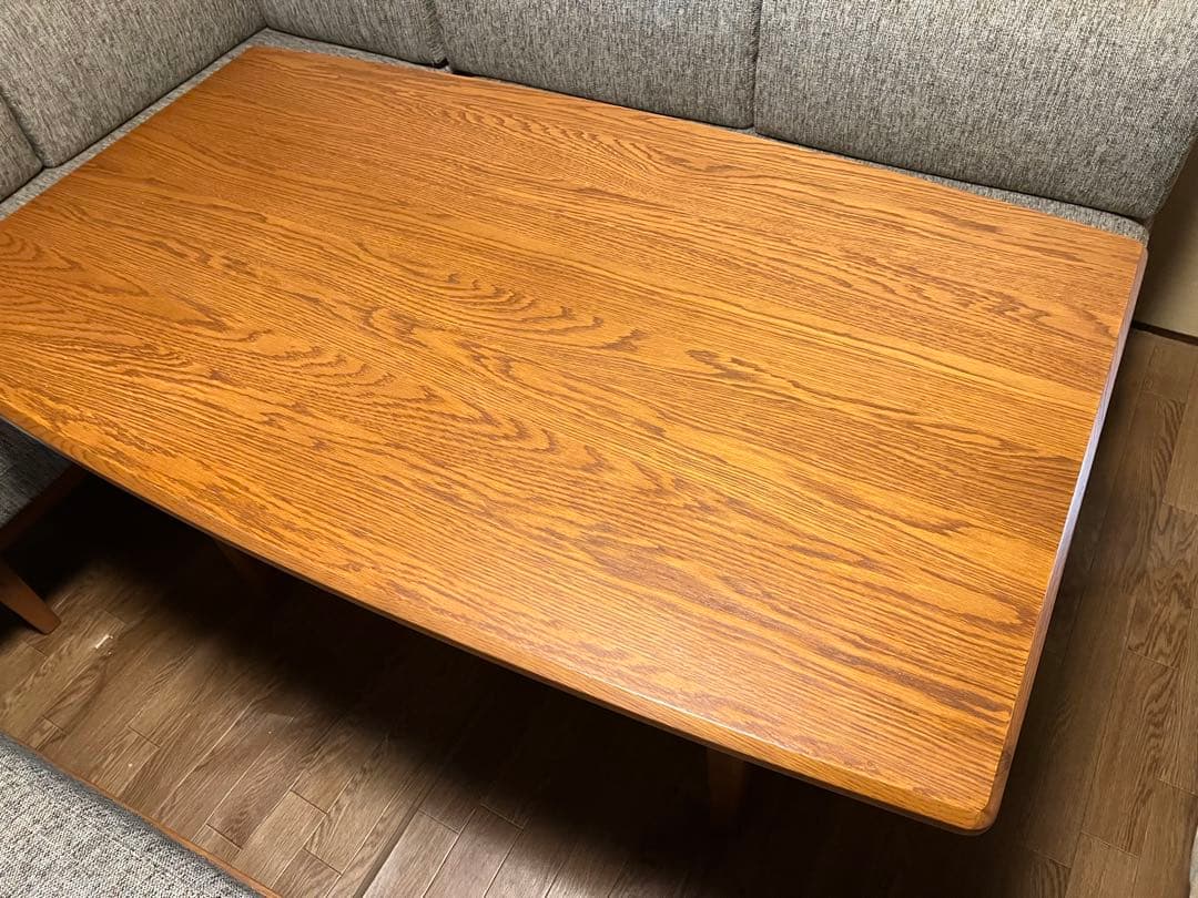 unico★木製ダイニングテーブル 下棚付き