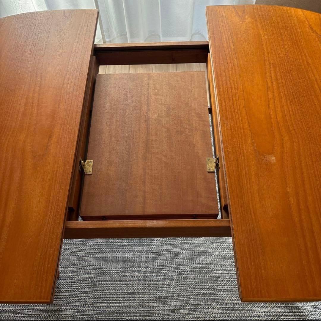 北欧ヴィンテージ　エクステンション　ダイニングテーブル