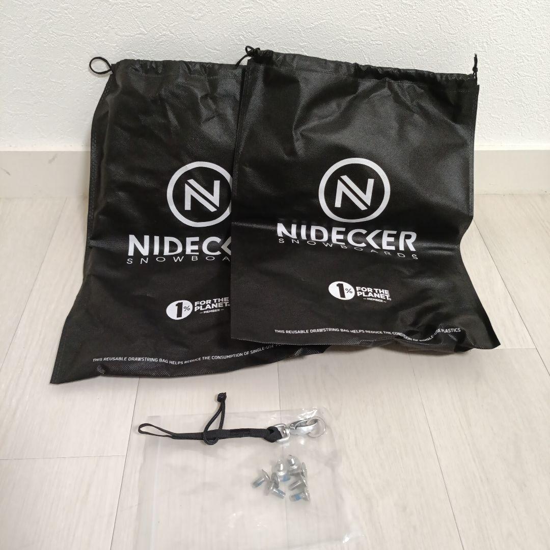 スノーボード NIDECKER SUPERMATIC BLACK 23-24 M