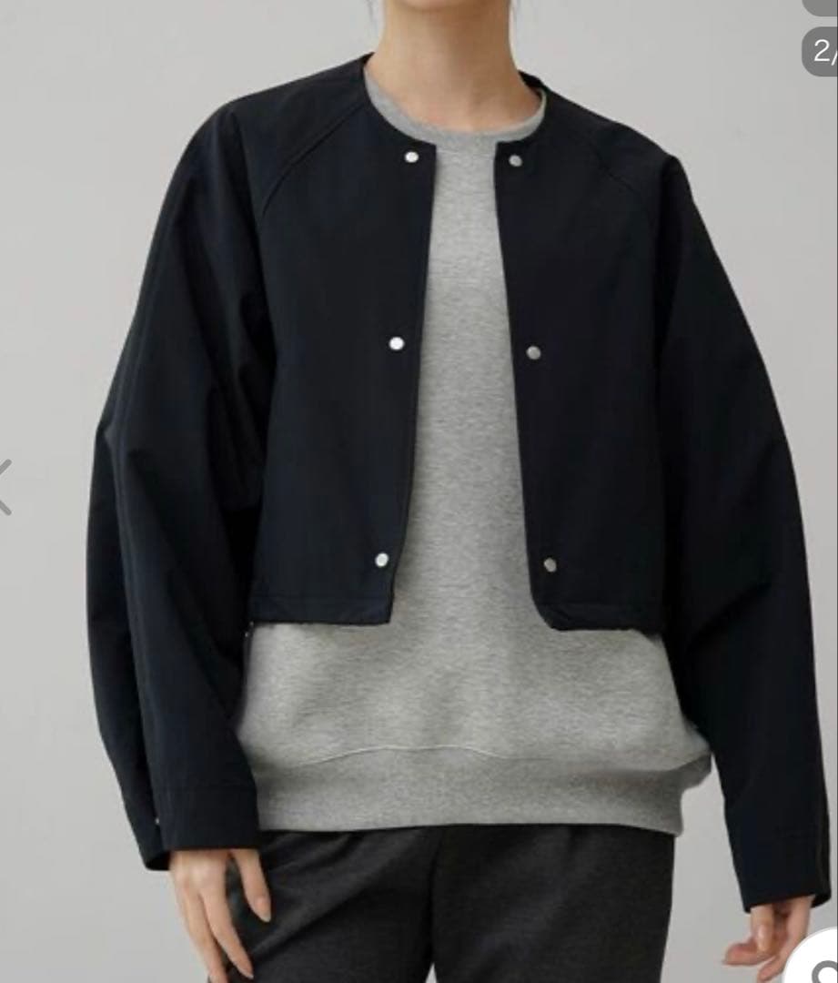 新品　yort 定価¥3万6300円　3way コート　ジャケット　ロングジレ