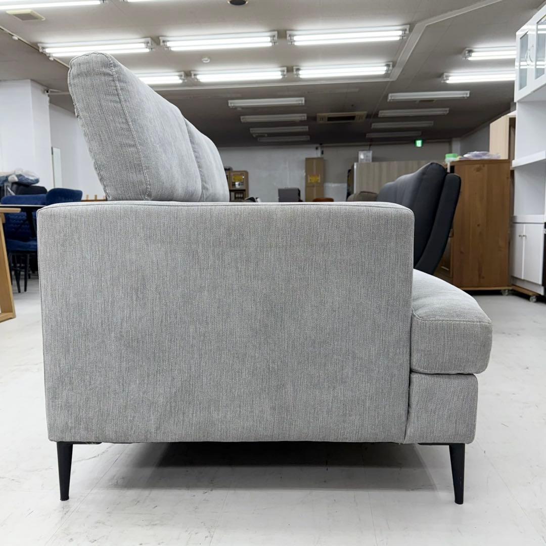 現行モデル ニトリ 145cm幅2人掛けソファ(サザーラGY)