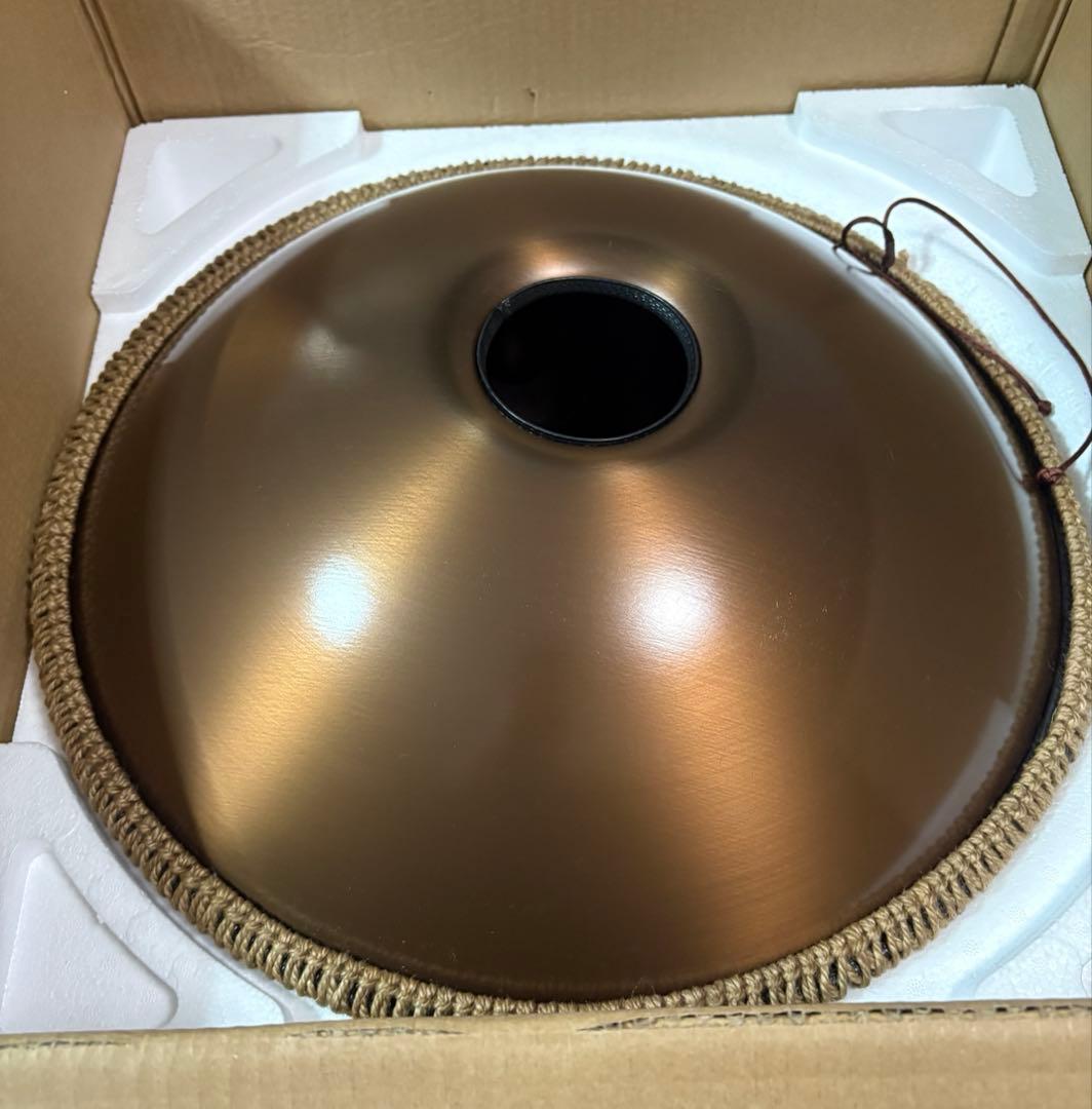 スティールドラム　ハンドパン　スタンド、ケース付き　タングドラム